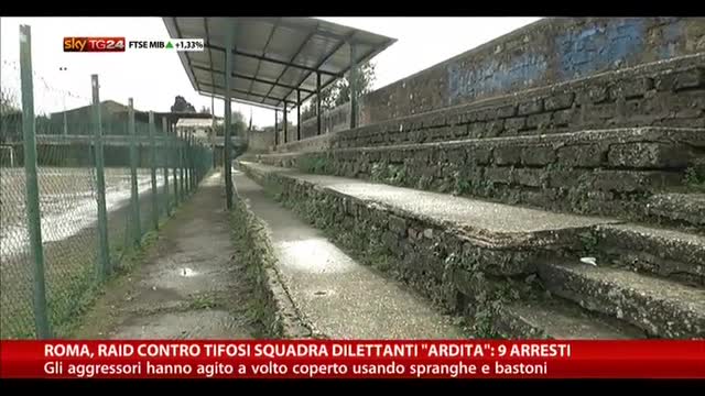 Roma, raid contro tifosi squadra dilettanti "ardita"