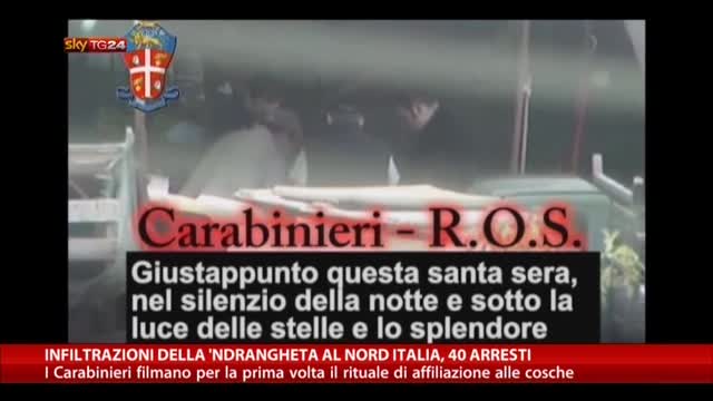 Infiltrazioni della 'ndrangheta nel nord Italia, 40 arresti