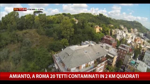 Amianto, a Roma 20 tetti contaminati in 2 km quadrati