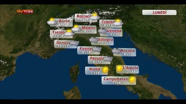 Meteo Italia (23.11.2014)