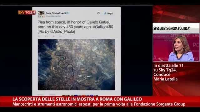 La scoperta delle stelle in mostra a Roma con Galileo
