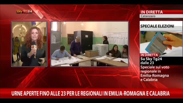 Elezioni regionali, urne aperte in Calabria