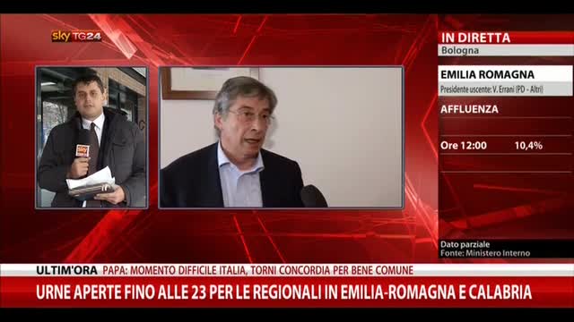 Elezioni regionali, urne aperte in Emilia-Romagna