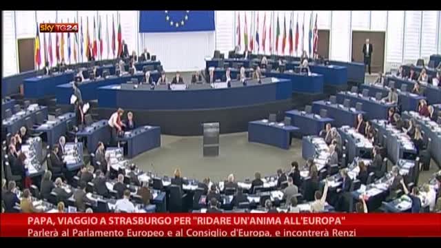 Papa, viaggio a Strasburgo per "ridare anima all'Europa"