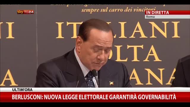Berlusconi: sempre lieto se voti vanno alla Lega