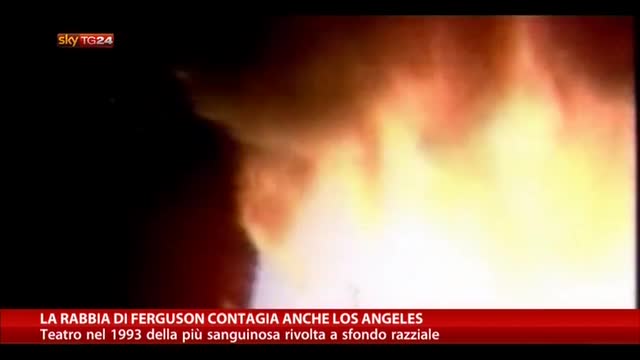 La rabbia di Ferguson contagia anche Los Angeles