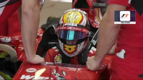 Abu Dhabi, il 19enne Marciello subito forte sulla Ferrari