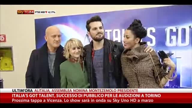 Italia's got talent, successo pubblico per audizioni Torino