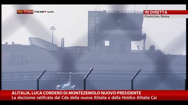 Alitalia, Luca Cordero di Montezemolo nuovo presidente