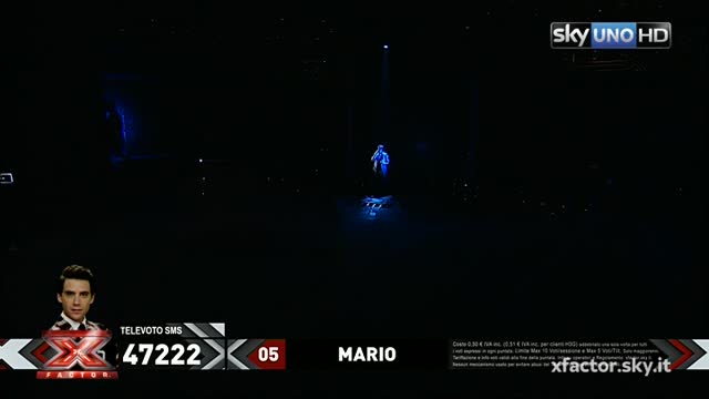 Mario accende le luci dell'Arena