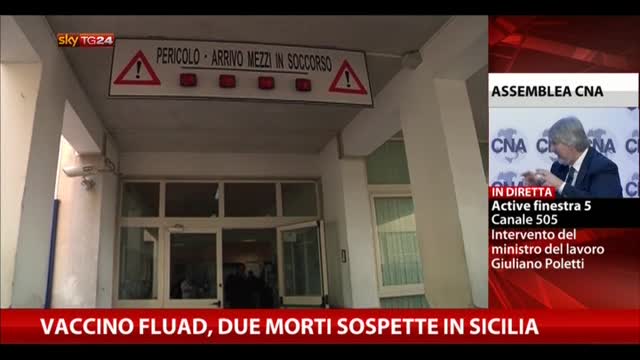 Vaccini Fluad, due morti sospette in Sicilia
