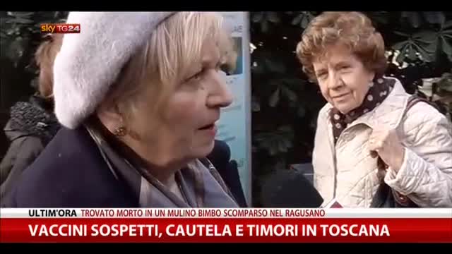 Vaccini sospetti, cautela e timori in Toscana