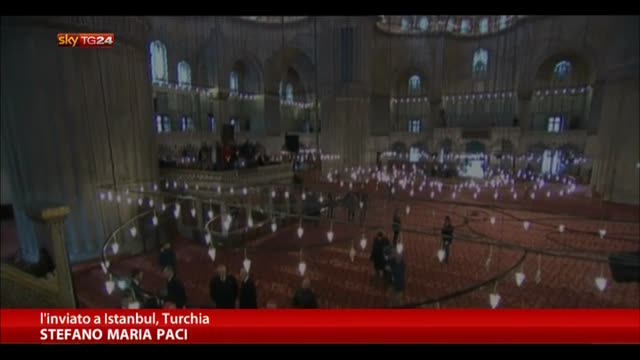 Istanbul, il Papa ha pregato con il Gran Muftì