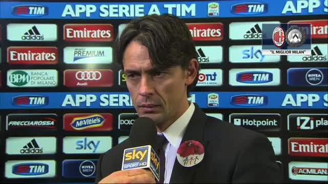 Milan, Inzaghi: "Contro l'Udinese la nostra miglior partita"