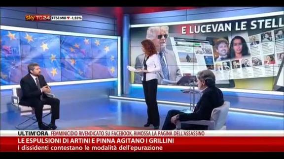 Le espulsioni di Artini e Pinna agitano i grillini
