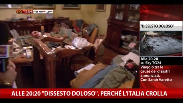 Alle 20.20 "Dissesto doloso", perché l'Italia crolla