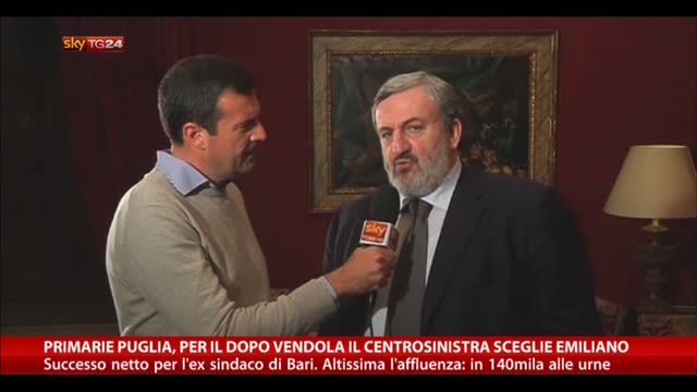 Primarie Puglia, il centrosinistra sceglie Emiliano