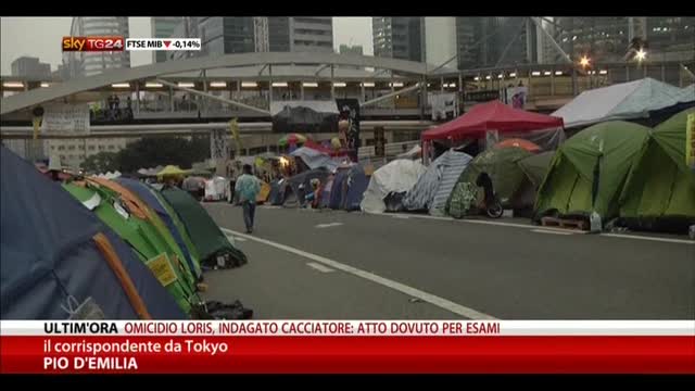 Hong Kong, ore decisive per protesta che prosegue da 2 mesi