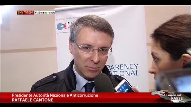 Cantone a SkyTG24: "Roma crocevia d'interessi mafiosi"