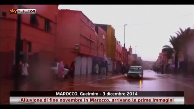 Alluvione di fine novembre in Marocco, decine di vittime