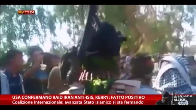Usa confermano raid Iran anti-Isis, Kerry: fatto positivo