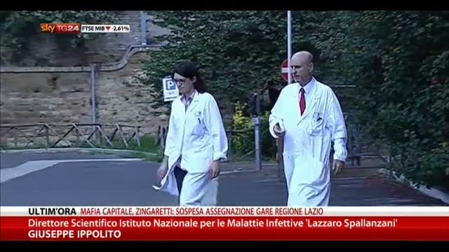 Ebola, medici ottimisti su condizioni paziente italiano