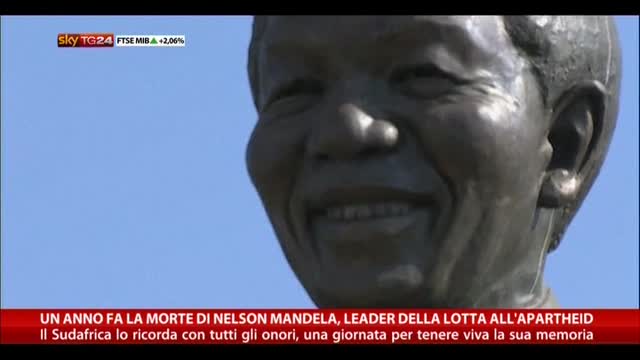 Un anno fa la morte di Nelson Mandela