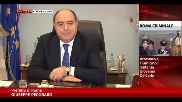 Mafia Capitale, prefetto Pecoraro: 