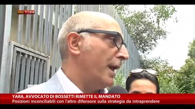 Yara, avvocato di Bossetti rimette il mandato
