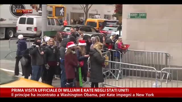 Prima visita ufficiale di William e Kate negli Stati Uniti