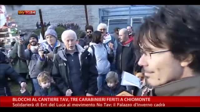 Blocchi al cantiere TAV, tre carabinieri feriti a Chiomonte