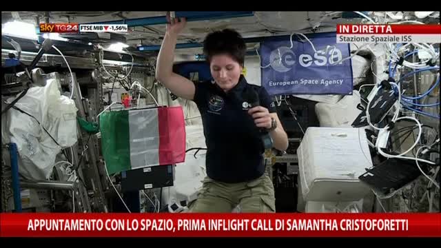 Cristoforetti: l'Italia vista dallo spazio scalda il cuore