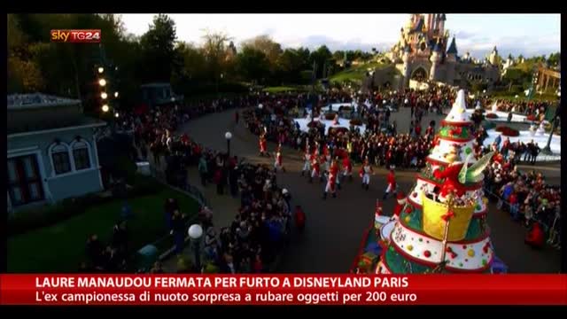 Laure Manaudou fermata per furto a Disneyland Paris