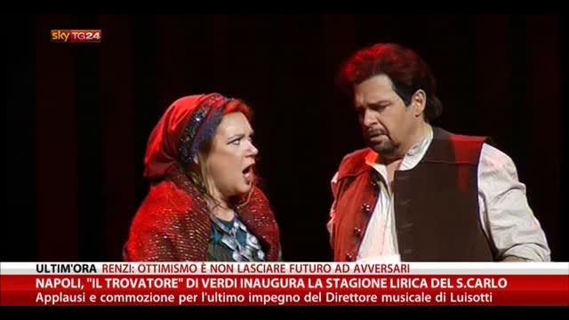 Napoli, "Il Trovatore" inaugura stagione lirica S. Carlo