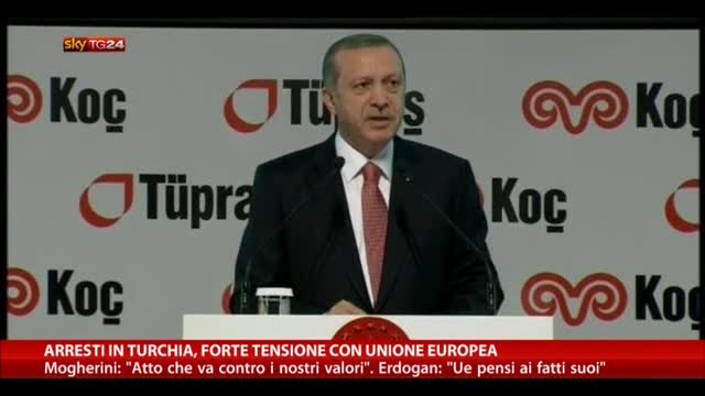 Arresti in Turchia, forte tensione con Unione Europea