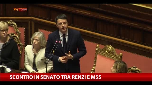 Scontro in Senato tra Renzi e M5S sulla strage in Pakistan