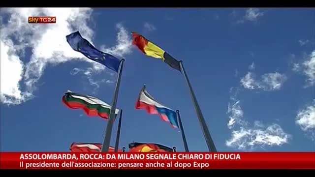 Assolombarda, Rocca: "Da Milano segnale chiaro di fiducia"