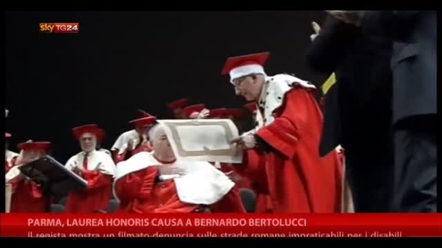 Parma, laurea honoris causa a Bernardo Bertolucci