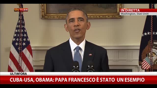 USA-Cuba, Obama: "Todos somos americanos"