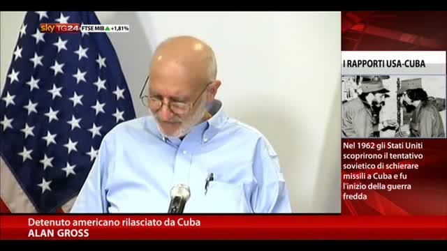 Cuba, Alan Gross ringrazia Obama
