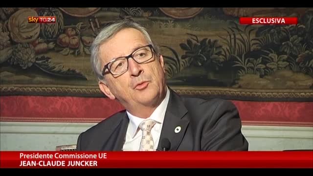 Juncker: "Valutazione Italia dipende da piano investimenti"