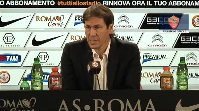 Roma, Garcia: vogliamo i tre punti col Milan