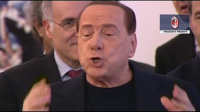 Berlusconi carica il suo Milan: "Siamo più forti della Roma"