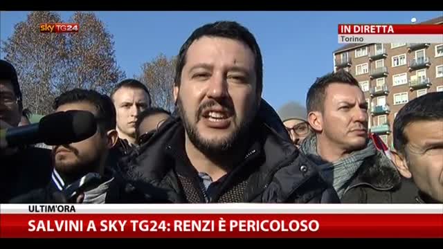 Salvini: mi piacerebbe confrontarmi con Renzi su Sky