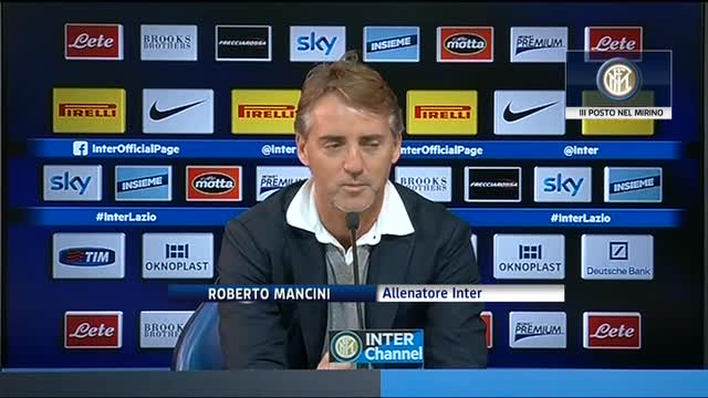 Inter, Mancini crede nel terzo posto