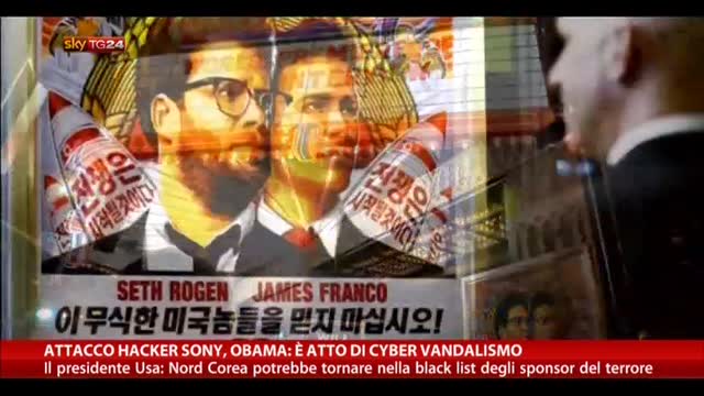 Attacco Hacker Sony, Obama: "E' atto di cyber vandalismo"