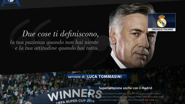 Carlo Ancelotti: orgoglio italiano