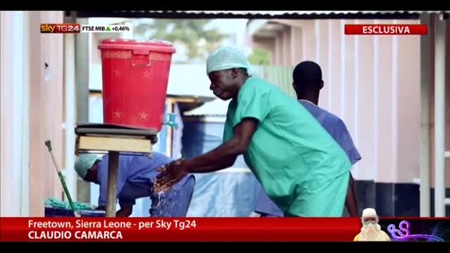 Sky TG24 nei luoghi colpiti dal virus Ebola