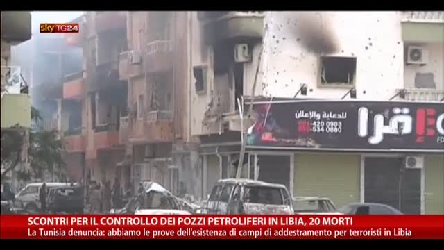 Scontri per controllo pozzi petroliferi in Libia, 20 morti