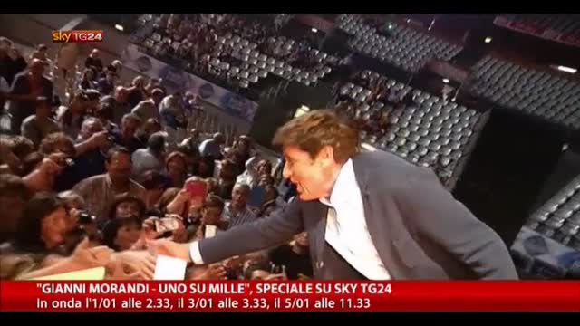 "Gianni Morandi - Uno su mille", Speciale su Sky TG24
